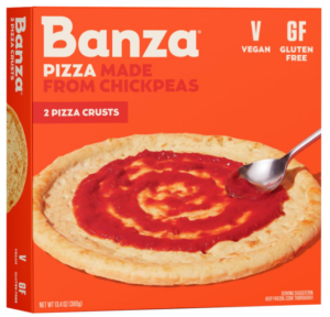 Banza Gluten Free Pizza Crust made from Chickpeas